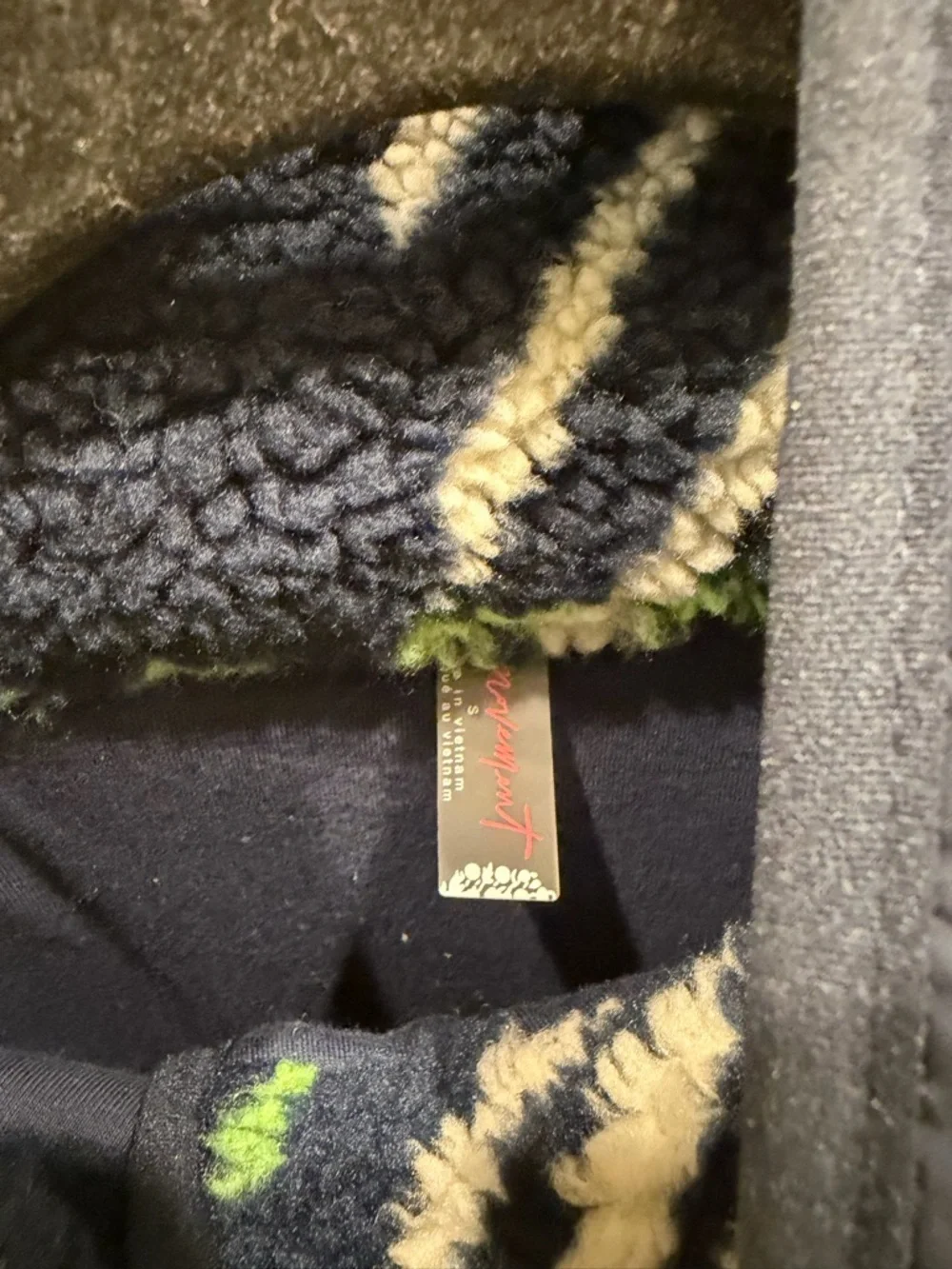 FP Movement by Free People Hit the Slopes Printed Sherpa Jacket - Picture 7 of 7